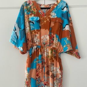 River Island Dress, Size 12, multicoloured